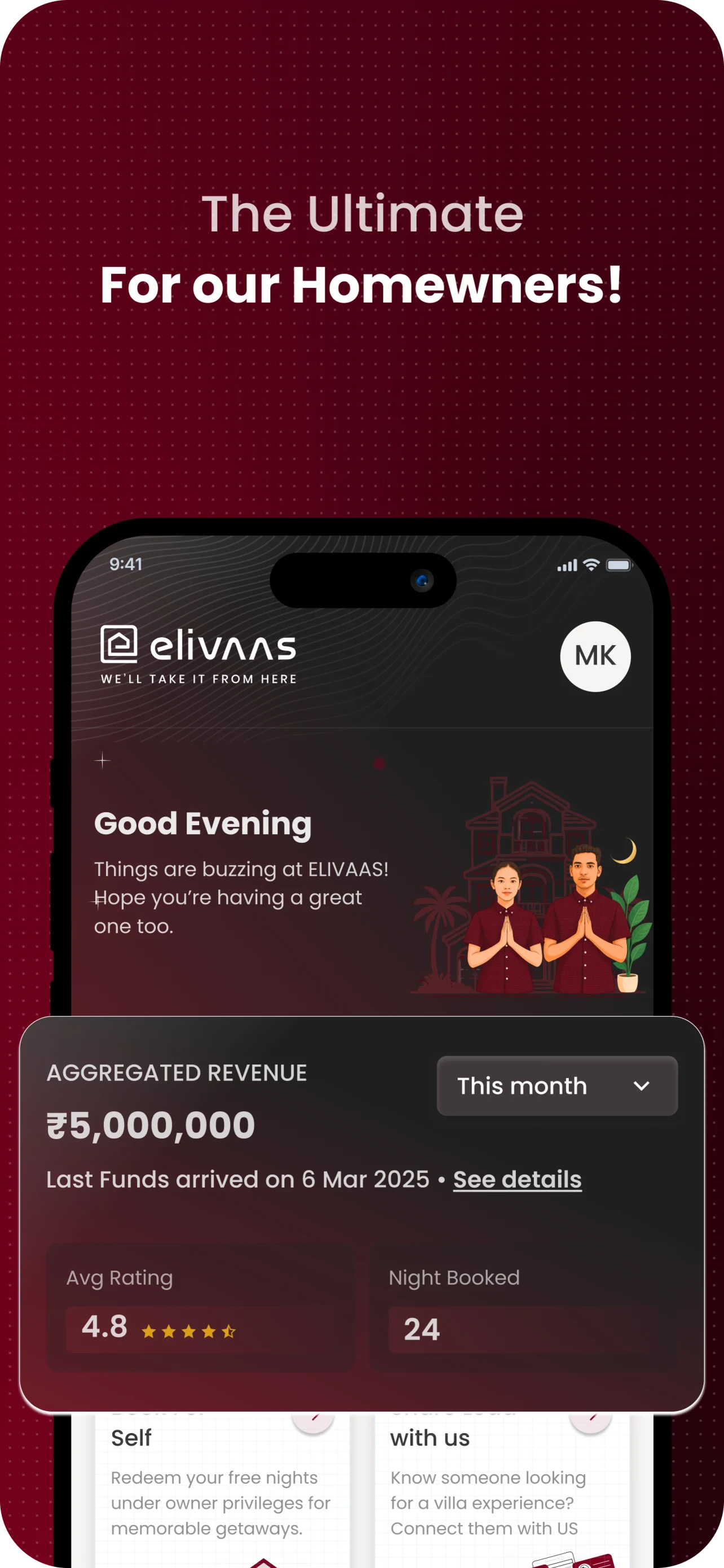 eliHomes - ELIVAAS screenshot